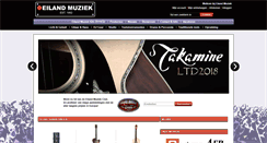 Desktop Screenshot of eilandmuziek.nl